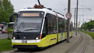 Трамвайний маршрут №8 (вул. Вернадського  - пл. Соборна), м.Львів, Україна