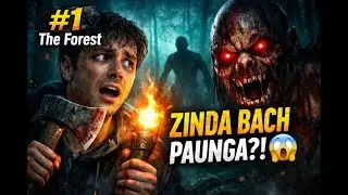 Plane Crash Ke Baad Cannibal Jungle 😨 | The Forest Gameplay Hindi #1