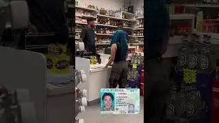 Покупка пива по явно поддельным документам #шорты
