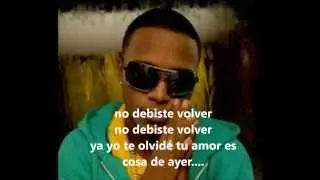 Eddy Lover - No debiste volver (karaoke) Sonido Original