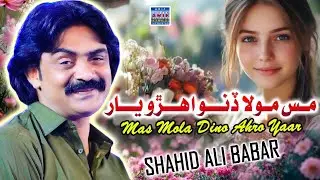 Mas Mola Dino Ahro Yaar | Shahid Ali Babar | Official Music Video | Arif Enterprise