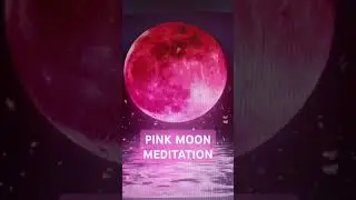 #Viral Pink Moon in April 12 #meditations #moon