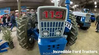 1969 Ford Roadless 115 4x4 6.2 Litre 6-Cyl Diesel Tractor (115 HP) Newark Vintage Tractor Show 2021