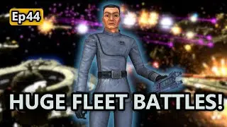 Awakening of the Clone Wars - HUGE FLEET BATLES! | Star Wars Empire at War Mod Ep44