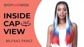 Bobbi Boss Synthetic HD Deep Part Lace Wig - MLF642 PANIZ ❤ SHOPHAIRWIGS.COM