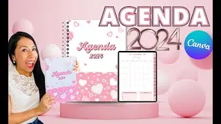 🌟 Diseña y Vende AGENDA EN CANVA 🌟 Plantilla de regalo 🎁