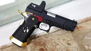 DIE BESTE AIRSOFT PISTOLE! - Review und Outdoor schießen! | AW CUSTOM HX 2601 mit Leuchtpunktvisier