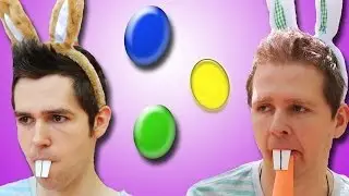 GIANT EASTER BUNNY EGG HUNT!