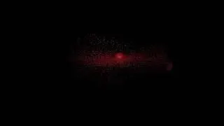 Asteroid breakup simulation using Blender