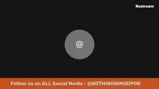 Nothing In Moderation Podcast - LIVE!