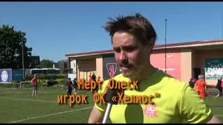 Интервью после игры против Tartu FC Helios