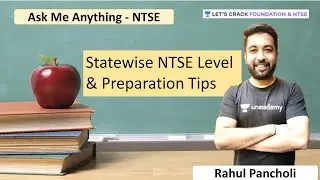AMA Session: Statewise NTSE Level & Preparation Tips | Physics | Rahul Pancholi&nbsp;&nbsp;