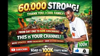 60,000 STRONG! 🇿🇲 Thank You J Cool Family | Road to 100K Starts NOW