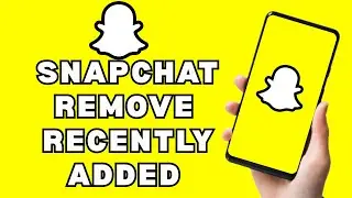 Как удалить недавно добавленного друга в Snapchat 2025?