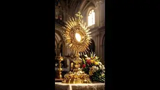 Five Minutes with Jesus in the Blessed Sacrament When You Let Grace Carry You Forward 🛤️🙏
