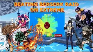 ROBLOX ASTD | Beating Berserk Raid Extreme Mode