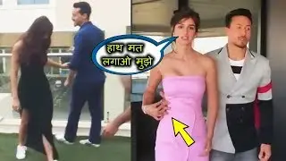 Major Fight of Disha Patani with Tiger Shroff in front of Media