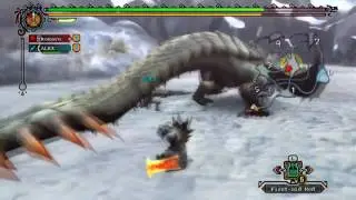 【Wii】 MH3 US ver. - Online w/Party: Low Rank Capture Barioth {6/5/10} [1/2]