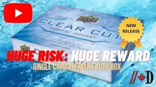 2020-21 Clear Cut: Premium Box Break - HUGE RISK