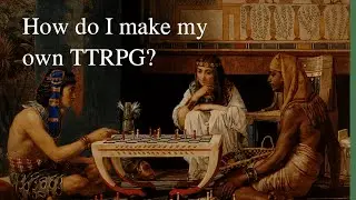 How to make your own Tabletop RPG   |   إزاي تعمل لعبة تَقَمُّص أدوار على الطاولة خاصة بيك