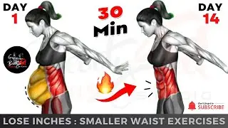 30-Minute Abs Workout for Inch Loss🔥Burn Belly Fat with Standing Exercises For Fat Loss