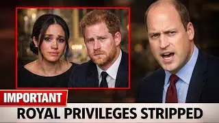 Prince William ISSUES a Crushing Decision to Bring Meghan&rsquo;s Return to a Close