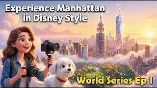 Chasing Dreams in Manhattan | Animated Travel Vlog | World Series Ep 1