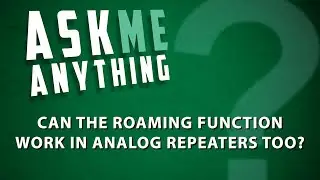 Can  the Roaming Function Work in Analog Repeaters Too?