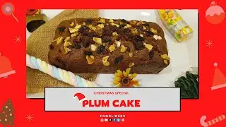 Eggless Plum Cake | Christmas Special | Whole Wheat | Strawberry | Rasins | Walnuts | Alcohol Free
