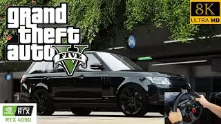 GTA 5 - 2023 Range Rover SV Climbing the Mountain&nbsp;🌄🏔️8K