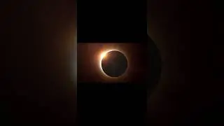 The Corona Revealed During Total Eclipse #SolarEclipse #Cosmic #Shorts