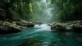 LIVE &bull; Ultra Soft River ASMR 🌊 Clean Water Sounds for Deep Focus, Study & Work (No Music)