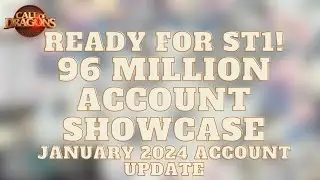 JANUARY ACCOUNT UPDATE! 96 MILLION POWER SHOWCASE! | Call of Dragons