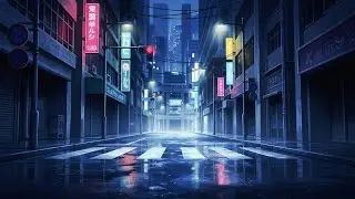 Gentle Night Rain — 1 Hour of Ambient Music for Sleep, Calm & Relaxation