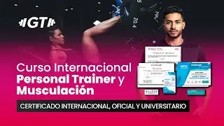 🔥 Convi&eacute;rtete en #PersonalTrainer Internacional 🎓 CERTIFICADO Universitario y Clases ON DEMAND