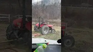Bush hogging some fields #tractor #bushhog #countrylife #farmlife #subscribetomychannel #outdoors