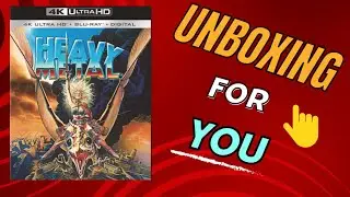 HEAVY METAL 4K Bluray Unboxing!