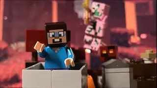 The Nether Railways Lego (Stop-Motion) Minecraft