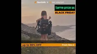 Black Friday 2024 Camera Bags 15s 1x1 US