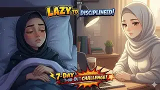 Lazy To Discipline: 7-Day-Do-Die Challenge | Sunnah Lifestyle 
