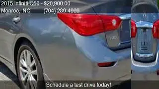 2015 Infiniti Q50 Premium AWD/NAV for sale in Monroe, NC 281