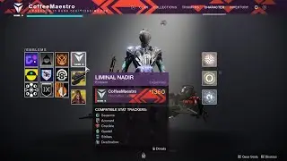 HOW TO GET LIMINAL NADIR EMBLEM - DESTINY 2