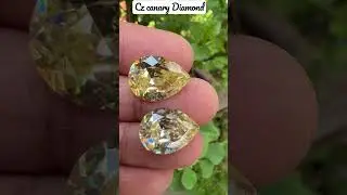 Cubic zirconia canary Diamonds Hardness mohs scale 7