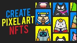 How To Draw Pixel NFTs For FREE 2026 (Easiest And Fastest Tutorial)