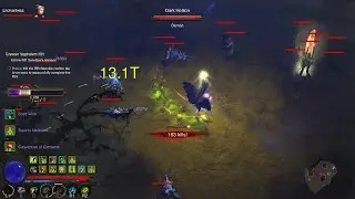 Diablo III S36 18/42 Witch Doctor LoN Poison Darts GR150 Clear rank 2 PS