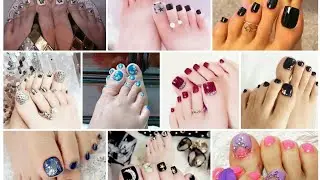 Stylish foot nail arts designs 2020// pair ki nail art designs