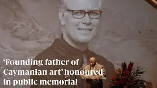 &lsquo;Founding father of Caymanian art&rsquo; honoured in public memorial