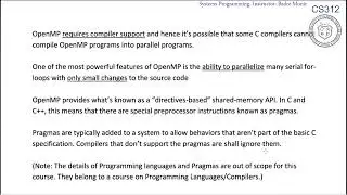 Intro to OpenMP: Parallel Programming simplified for CPU