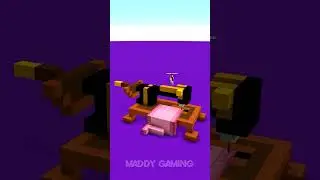Minecraft: Making Sewing Machine #shorts #minecraft #trending #viral #maddygaming #sewing #machine