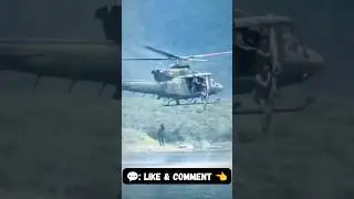 Professional Execution of Heli Water Jump.